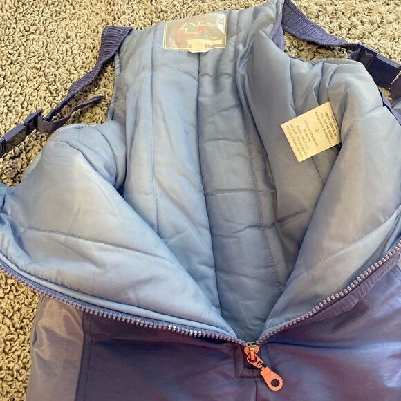 WEATHER TAMER 6X Purple Kids Unisex Snow Ski Bib Jump Suit - Picture 7 of 11